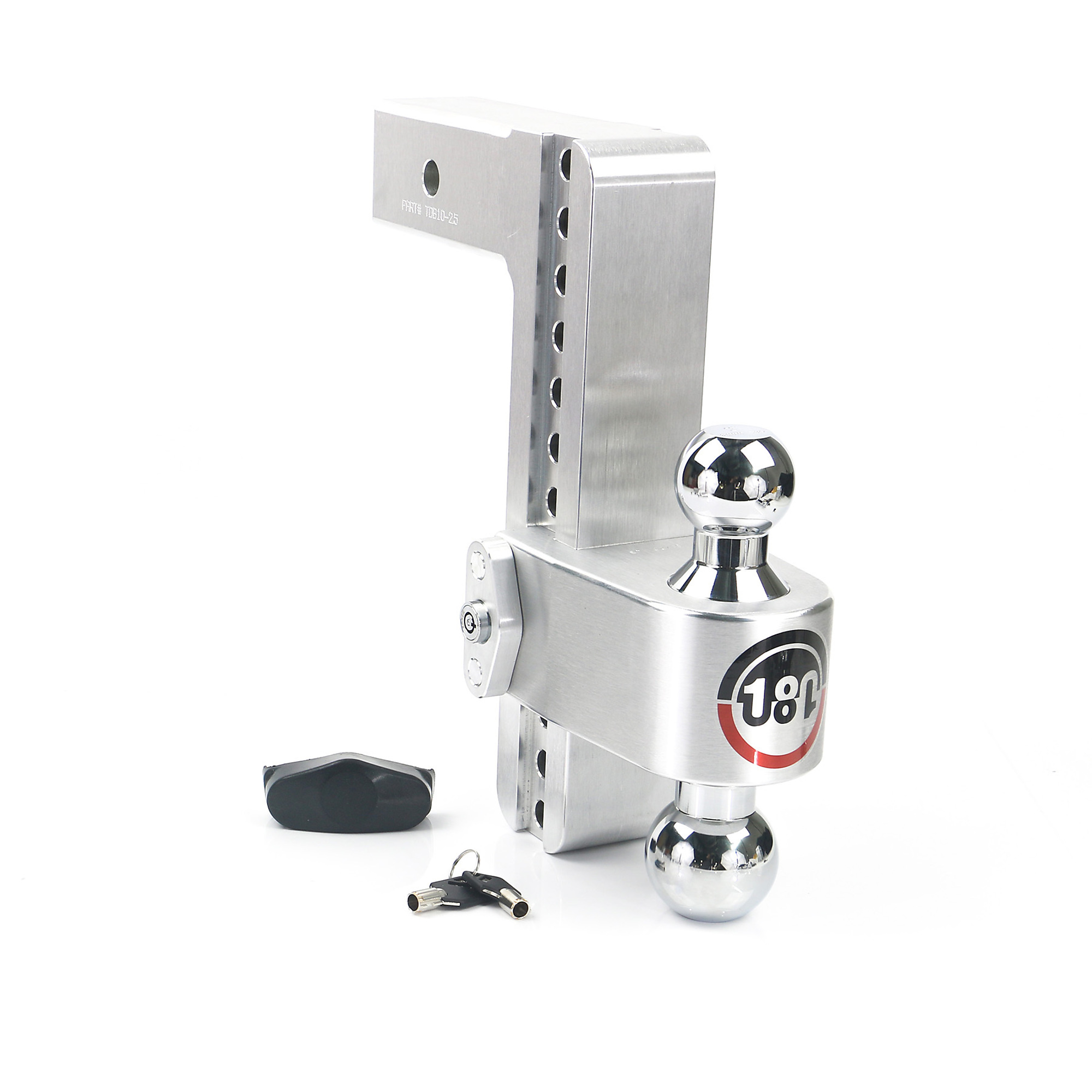 Weigh-Safe TB Drop Hitch - 10in. Drop, 2.5in. Shank, 18500-Lb. Capacity, 2-5/16in. Ball Diameter, Class V, Model# CTB10-2.5